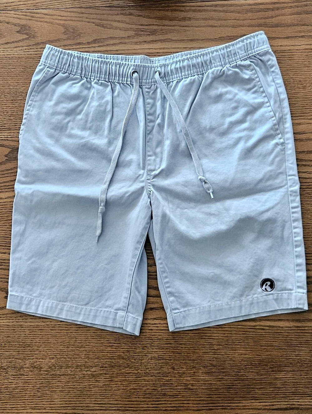 Ripzone Men’s 100% Cotton Coal Chino Shorts Cream Off-White - Size Small